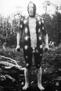 Hayílan, servant of the Shoort, spirit of the Hain ceremony among the Selknam.